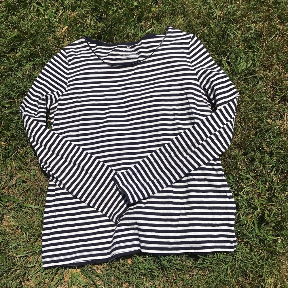 Talbots Striped Layering Shirt